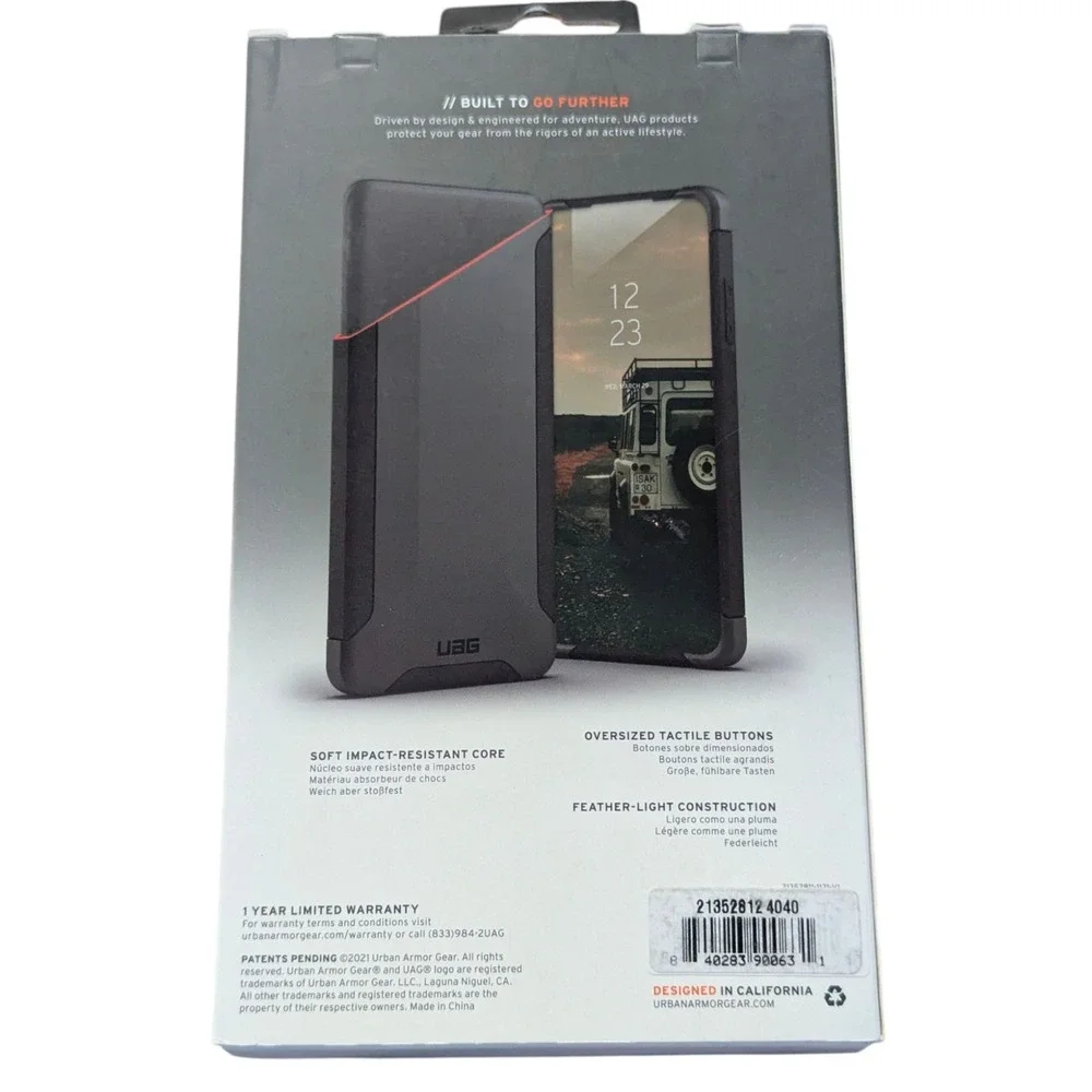 R1-O UAG Urban Armour Gear Scout Case For‎ Samsung Galaxy A53 5G In Black